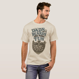 Camiseta Pais Com Barbas São Mais Divertidos – Dia dos Pais