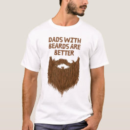 Camiseta Pais Com Barbas São Melhores