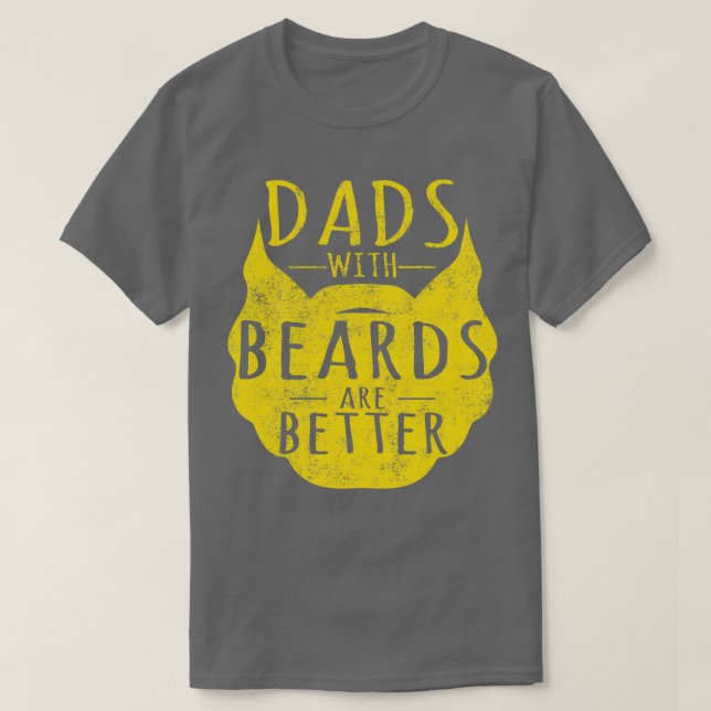 Camiseta Pais Com Barbas São Melhores 20 (Frente do Design)