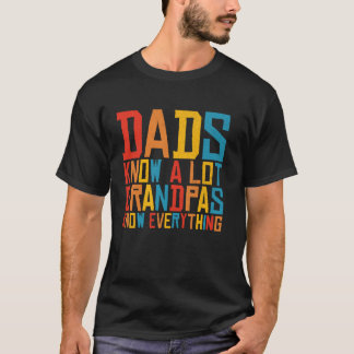 Camiseta Pais Conhecem Muitos Avós Sabem Tudo O Pai
