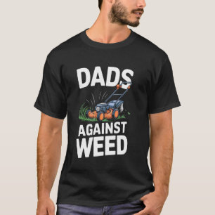 Camiseta Pais Contra a Maconha Cortador de Grama Engraçado