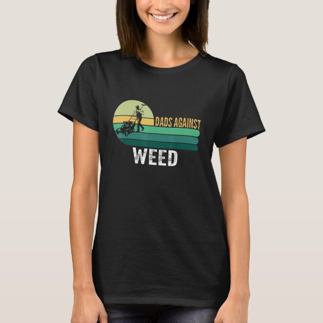 Camiseta Pais Contra Banheira De Jardinagem Engraçada De Er (Frente)