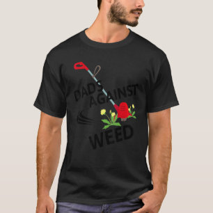 Camiseta Pais Contra Gorduras De Corte De Jardinagem De Sem