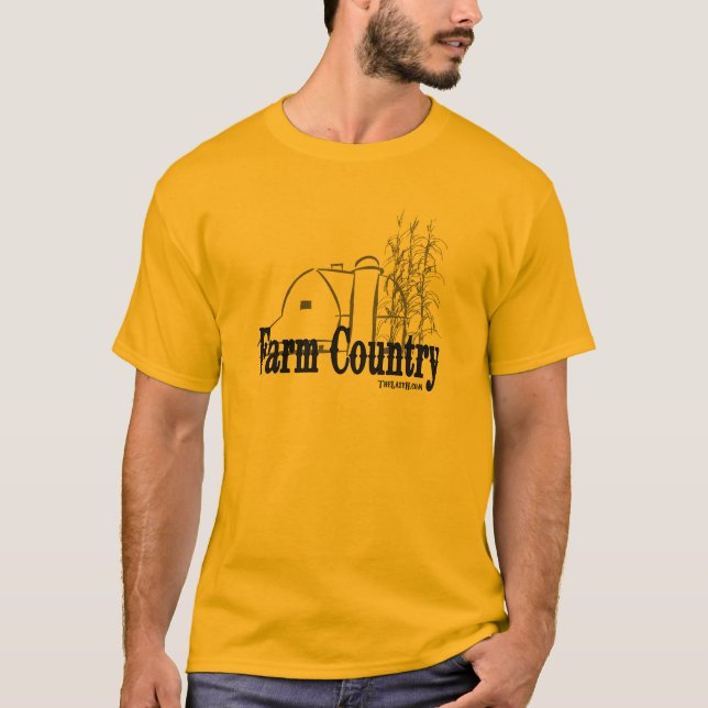 Camiseta País da fazenda (Frente)