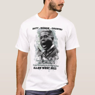 Camiseta País da honra do dever