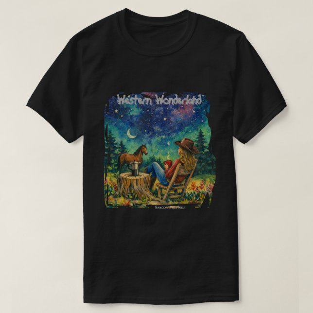 Camiseta País das Maravilhas  (Frente do Design)