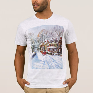 Camiseta País das maravilhas do inverno