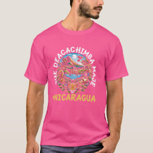 Camiseta País de bandeira nicaraguense Nacionalidade I Ama