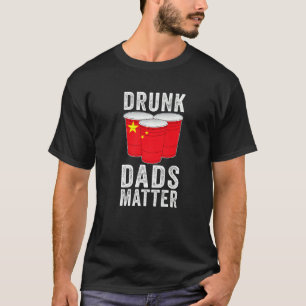 Camiseta Pais de bebados que importam o Bebendo Pai de Sina