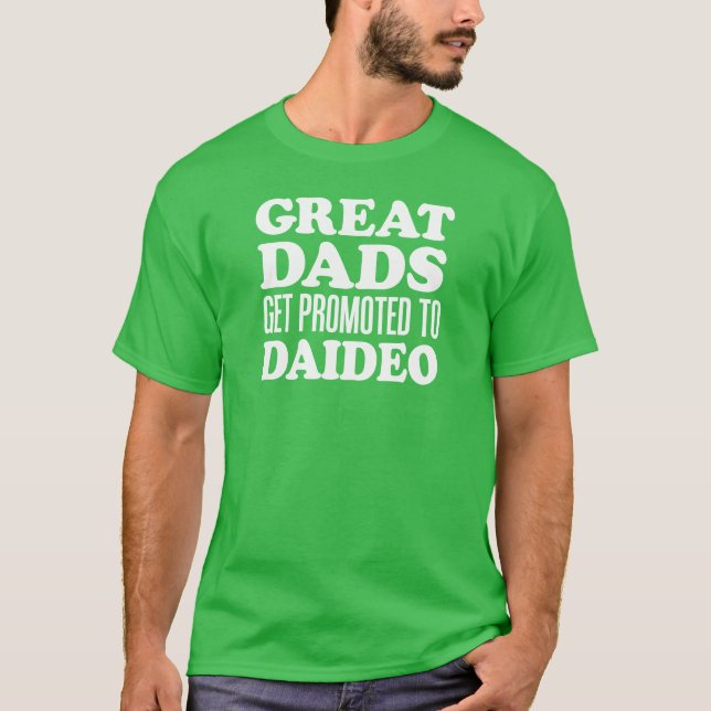 Camiseta Pais De excelente Promovidos Para O Daideo (NA ESC (Frente)