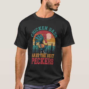 Camiseta Pais de Frango Vintage Retro Têm Os Melhores Pica-