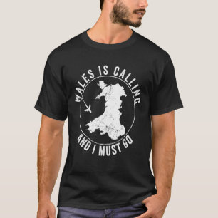 Camiseta País De Gales Chama-Se Rua De Doença Doméstica Do