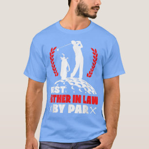 Camiseta Pais de Golfista dos Mens Melhor por Par Golf