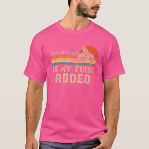 Camiseta País de Horso Ocidental Este É O Meu Primeiro