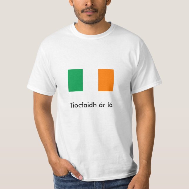 Camiseta País de irlandês, Tiocfaidh ár lá (Frente)