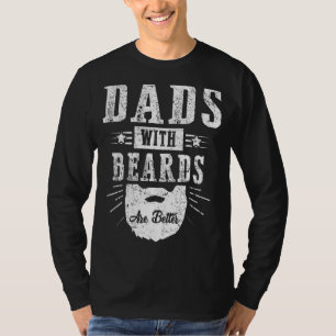 Camiseta Pais De Meninos Com Barbas São Dias de os pais Mai