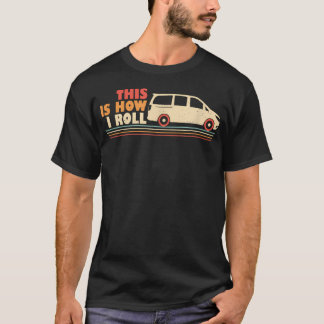 Camiseta Pais de Minivan Piada Engraçada Pai Dirige Minivan
