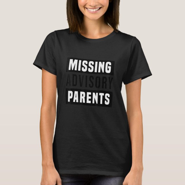 Camiseta Pais de Orientação Ausentes (Frente)