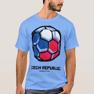 Camiseta País de pavilhão da República Checa