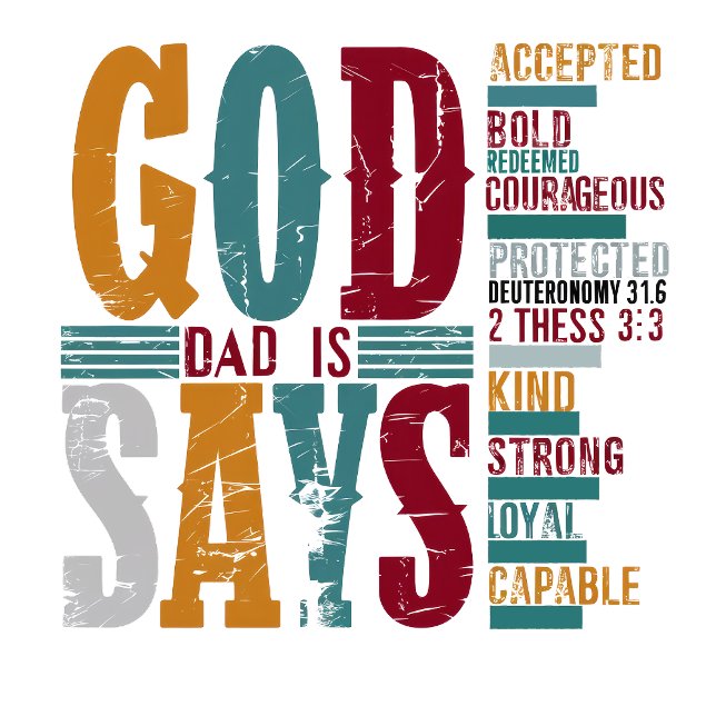 Camiseta Pais Deus Pai diz (Criador carregado)