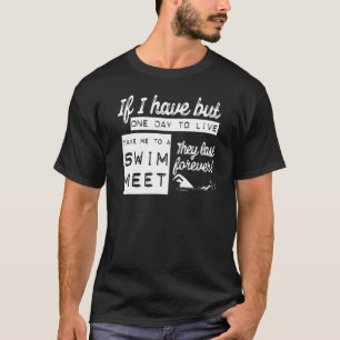 Camiseta Pais do nadador de natação