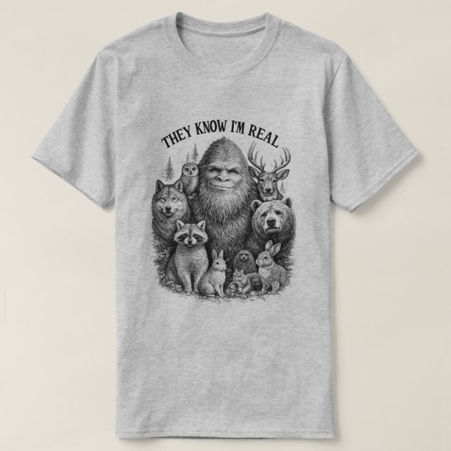 Camiseta País do Pé Grande (Frente do Design)