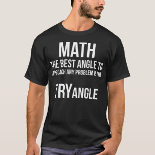 Camiseta País do rancho do Geek Engraçado do Math Tryangle