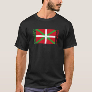 Camiseta País e ikurriña Basque,
