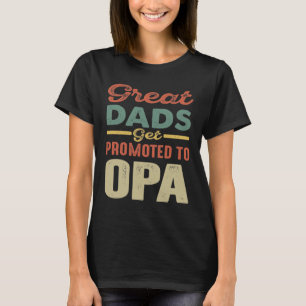 Camiseta Pais excelentes São Promovidos A Homens Presentes