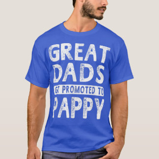 Camiseta Pais excelentes São Promovidos Para Pappy Vovô Gif