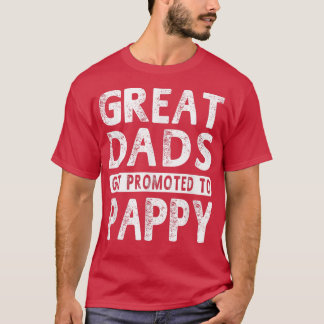 Camiseta Pais excelentes São Promovidos Para Pappy Vovô Gif