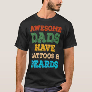 Camiseta Pais Fantásticos Têm Tatuagens E Dia de os pais De