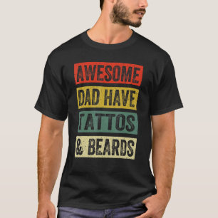 Camiseta Pais Fantásticos Têm Tatuagens E Dia de os pais De