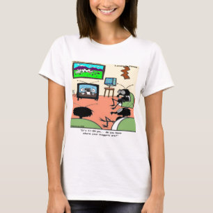 Camiseta Pais Insetos Cartoon Divertido