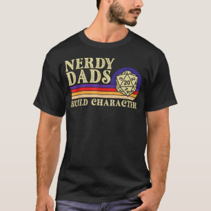 Camiseta Pais Intelectuais Constroem Carácter - Rpg de Mesa