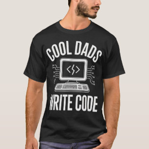 Camiseta Pais Legais Escrevem Código Programador Divertido