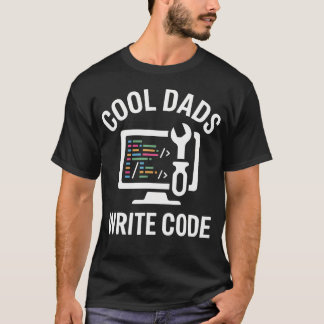 Camiseta Pais Legais Escrevem Código Programador Divertido