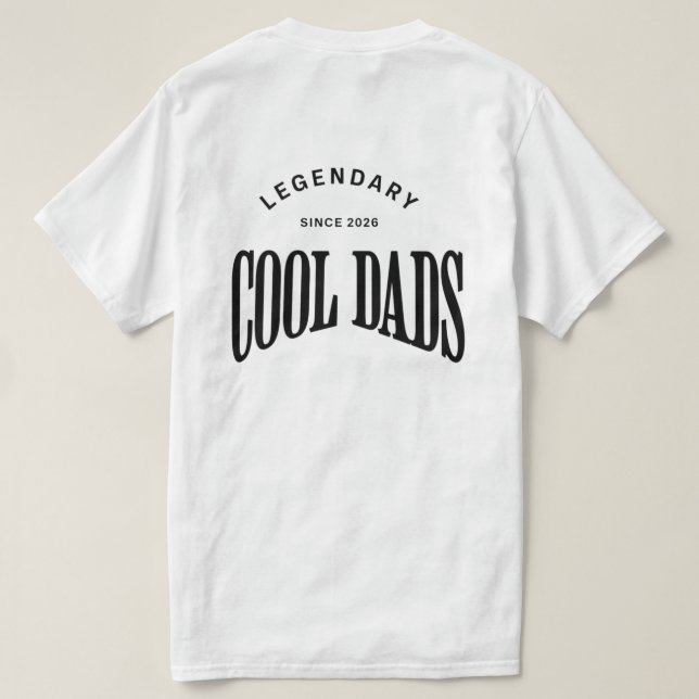 Camiseta Pais Legendários e Incríveis – Design de Tipografi (Verso do Design)