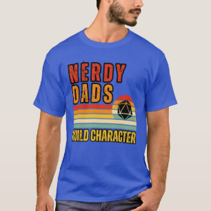 Camiseta Pais nerds constroem caráter presente engraçado me