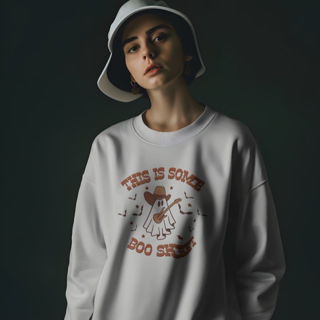 Camiseta País Ocidental Fantasma Halloween Engraçado (Criador carregado)