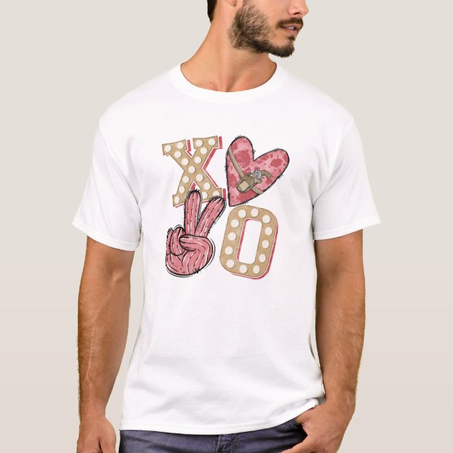 Camiseta País Ocidental Xoxo | Abraços e beijos (Frente)