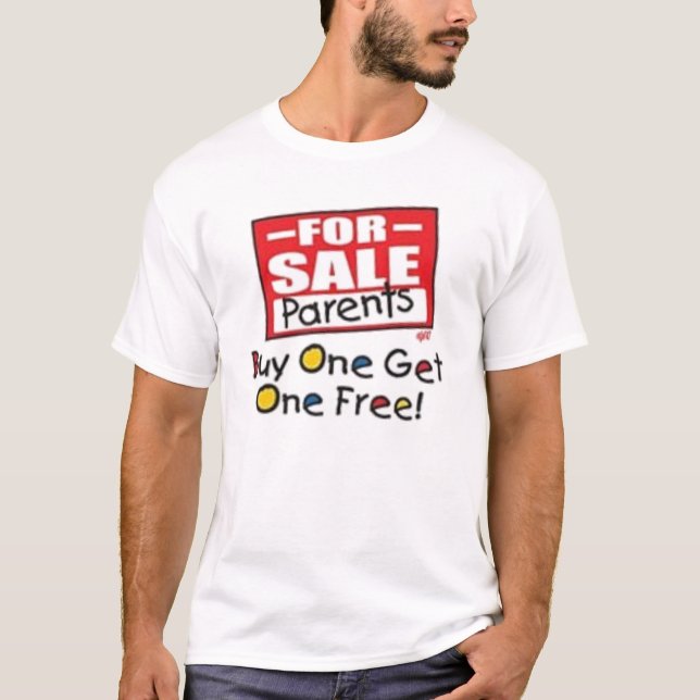 Camiseta pais para a venda (Frente)