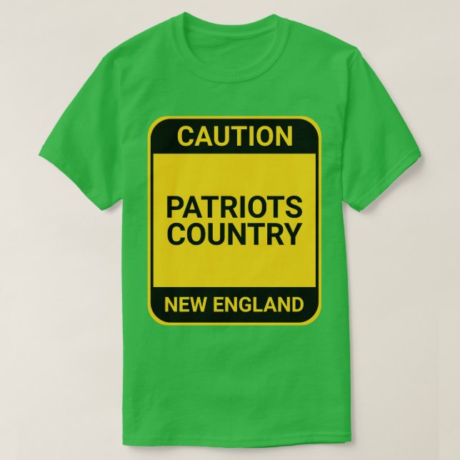 CAMISETA PAÍS PATRIOTS (Frente do Design)