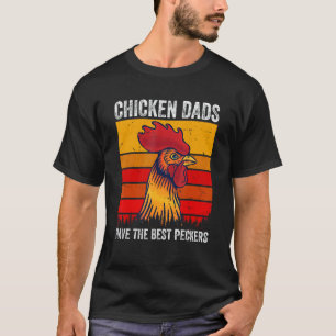 Camiseta Pais Retrô de Frango Têm Os Bons Pica-Paus Roupas 