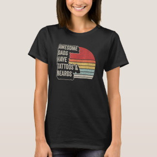 Camiseta Pais Retroativos Vintage Têm Tatuagem E Barba B