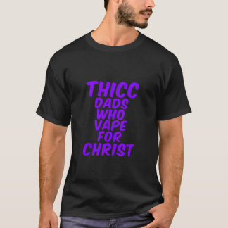 Camiseta PAIS TICC QUE VAPE PARA CRISTO engraçada piada int