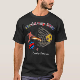Camiseta País Vencedor da Copa do Mundo 2026 Personalizado