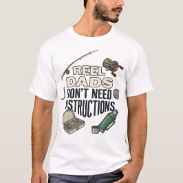 Camiseta Pais verdadeiros não precisam de instruções Piada
