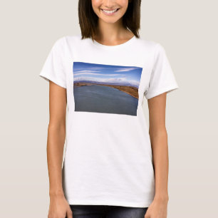 Camiseta Paisagem áspera ao lado de Patagónio Andes