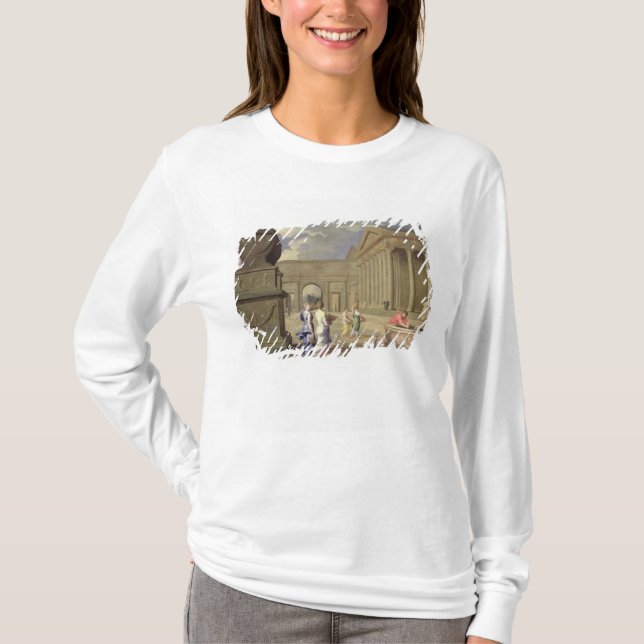 Camiseta Paisagem clássica (Frente)
